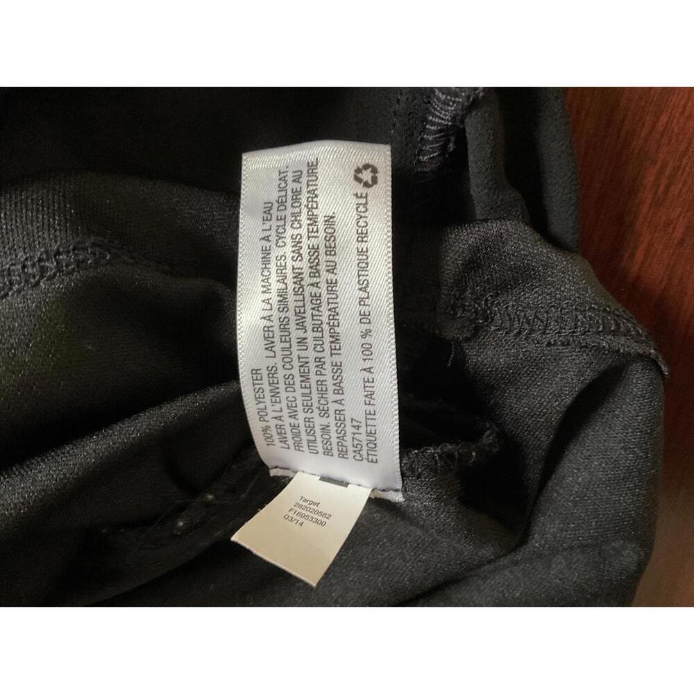 Xhilaration black long sleeve Medium Blouse shirt - Picture 6 of 10